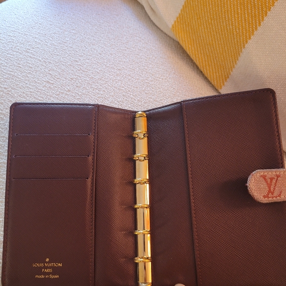 Louis Vuitton red Lin monogram agenda PM - Picture 3 of 9